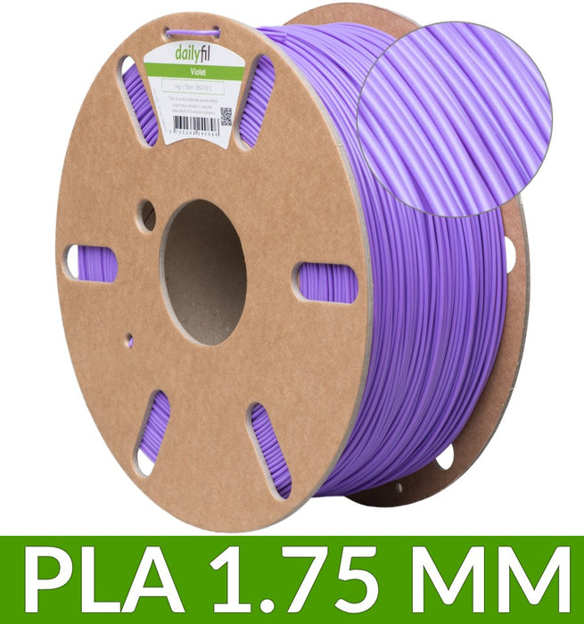 Fil PLA Violet dailyfil - 1Kg 1.75 mm