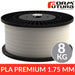 Fil Premium PLA FormFutura - 1.75 mm 8 kg Blanc