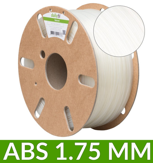 Filament ABS dailyfil - 1.75 mm Naturel 1Kg