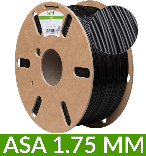Filament ASA dailyfil 1.75 mm noir 1kg