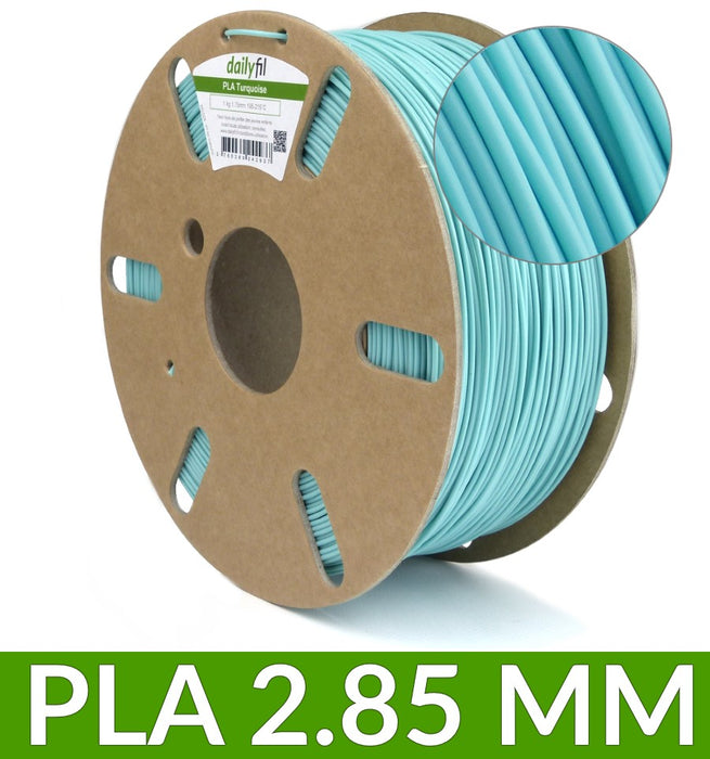 Filament PLA dailyfil 1kg - turquoise 2.85 mm