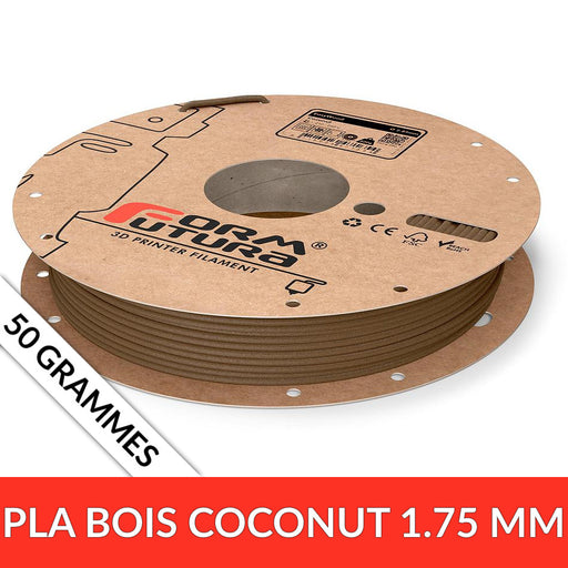 Filament PLA enrichi Bois : Coconut FormFutura 1.75 mm 50g