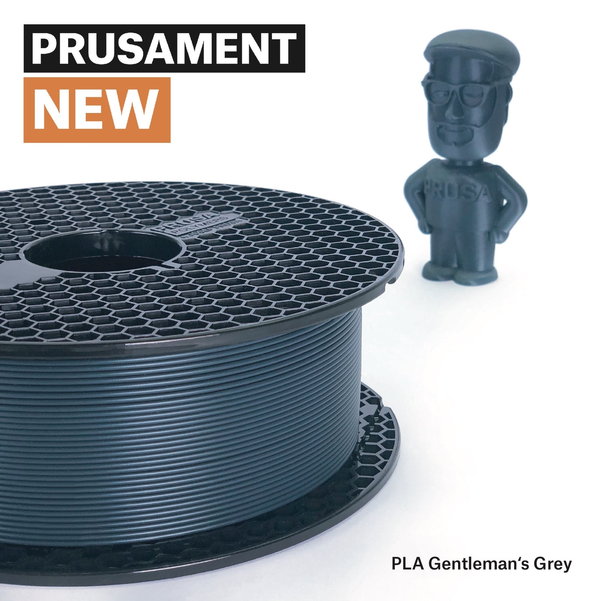 Filament Prusa Prusament PLA Gentleman's Grey 1kg — Filimprimante3D