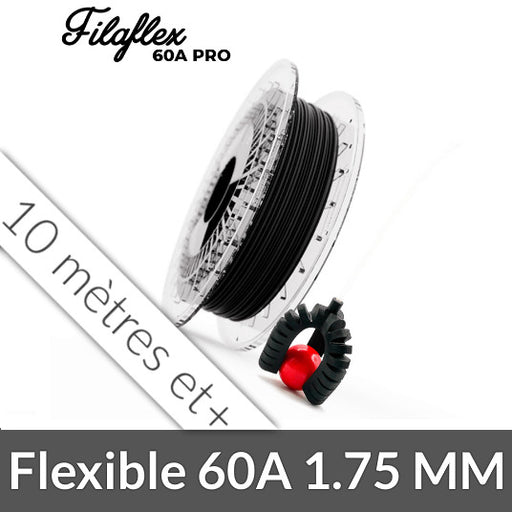 Flexible SHORE 60A 1.75 mm Recreus Noir -  Au détail