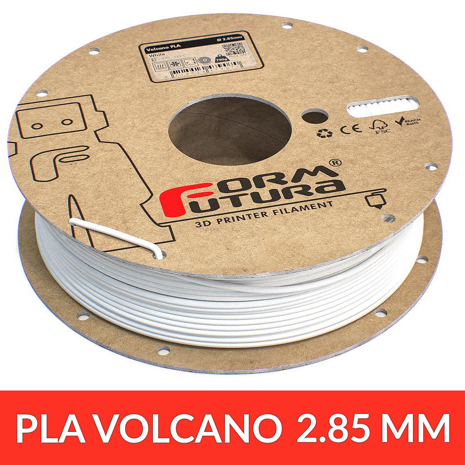  FormFutura - Volcano (PLA) - Blanc Mat (White) - 1.75 mm -  750 g