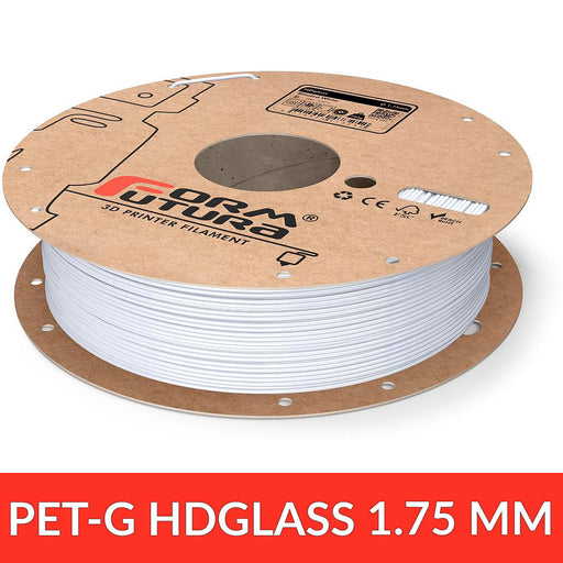 HDGlass - Filament PET 1.75 mm FormFutura - Blanc opaque