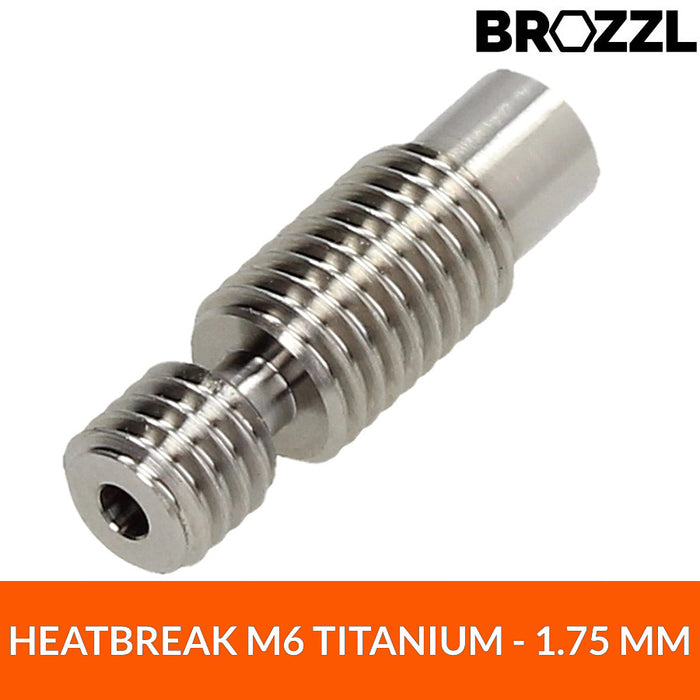 Heatbreak Titane Brozzl 1.75 mm - compatible M6