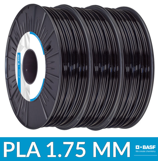 Pack filament BASF Ultrafuse PLA noir 1.75 mm 750g x3