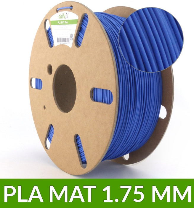 PLA 1.75 mm bleu MAT dailyfil - 1kg