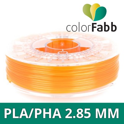 PLA 2.85 mm Orange Translucide ColorFabb 750g