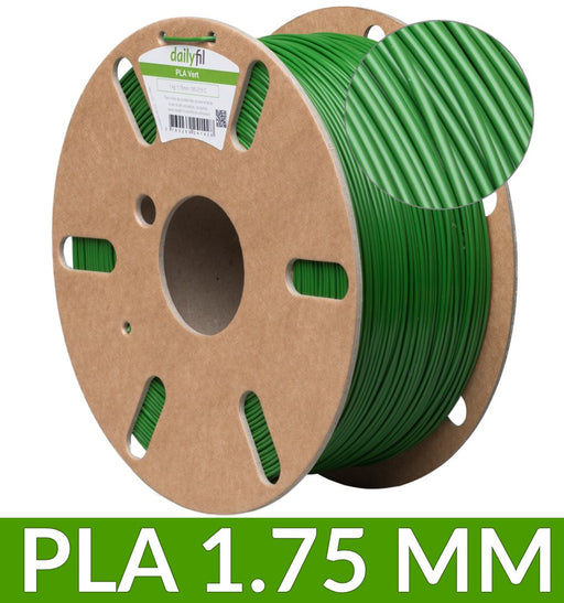PLA dailyfil Vert - 1Kg 1.75 mm pour imprimante 3D