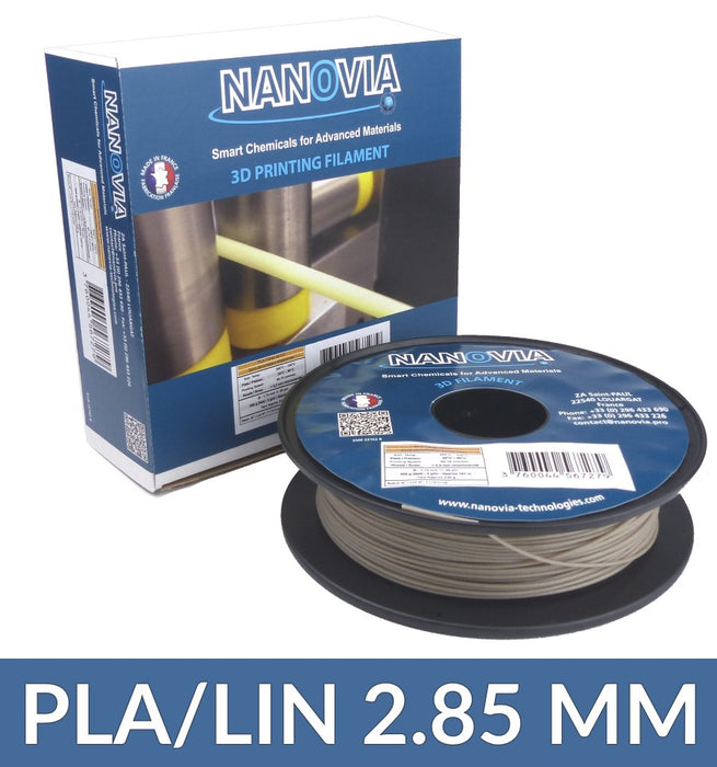 PLA fibre de Lin 2.85 mm 500g - Nanovia