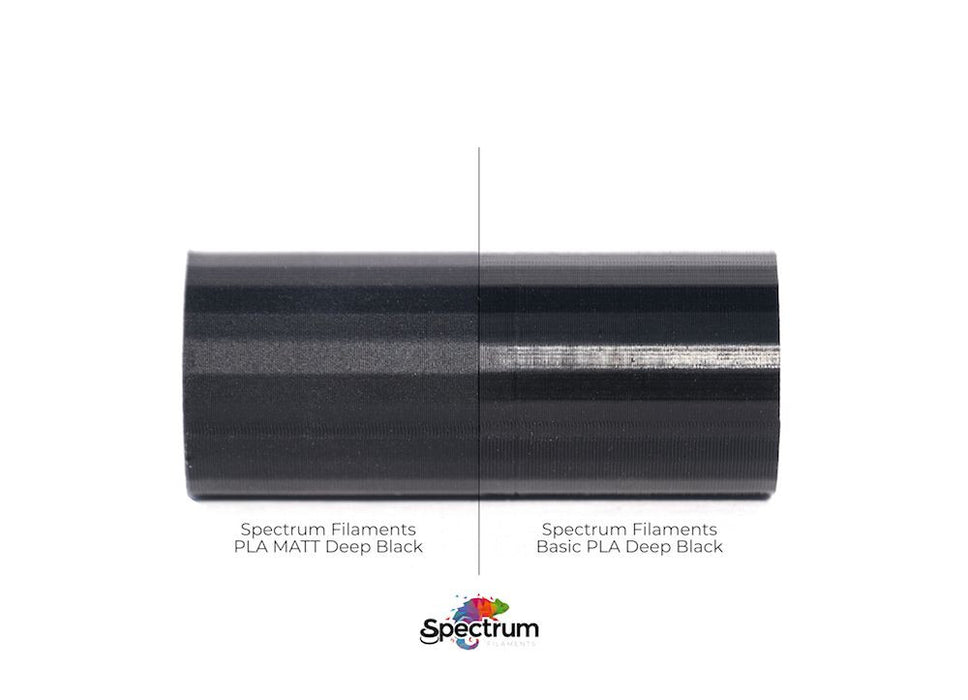 PLA Mat noir profond 1.75mm Spectrum - 1kg — Filimprimante3D
