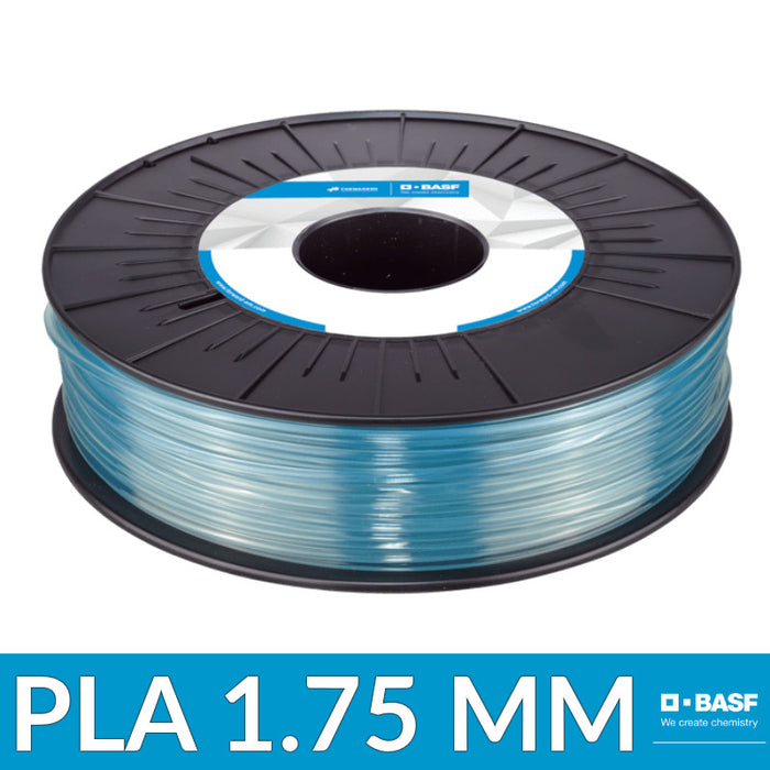 PLA Professionnel 1.75 mm Ultrafuse BASF - Bleu Glace Translucide - 750G