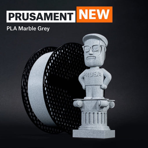 PLA Prusament Marble Grey Marbre  1.75 mm - 1kg