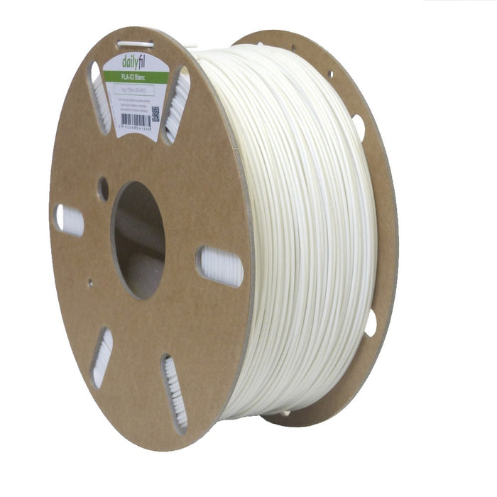 PLA-X3 dailyfil : filament haute vitesse - 1.75 mm blanc 1kg —  Filimprimante3D