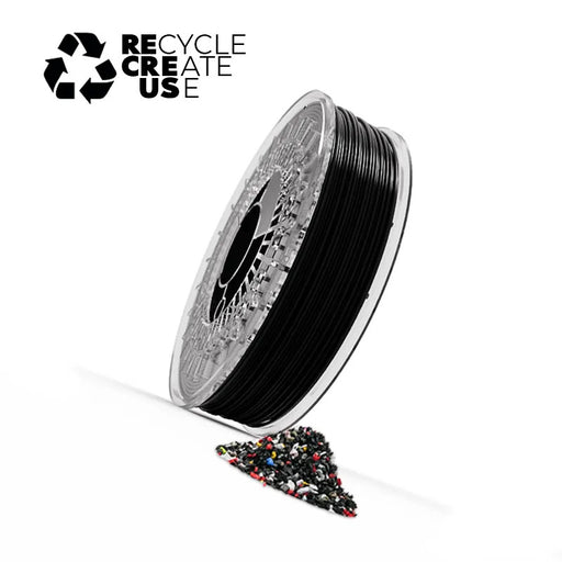 RECIFLEX : filament souple recyclé Recreus - 1.75 mm noir 750G